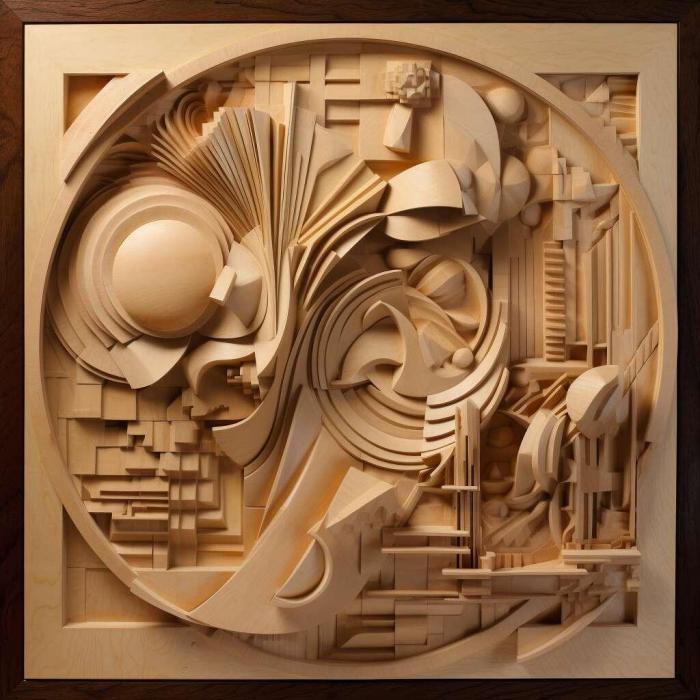 نموذج ثلاثي الأبعاد لآلة CNC 3D Art 